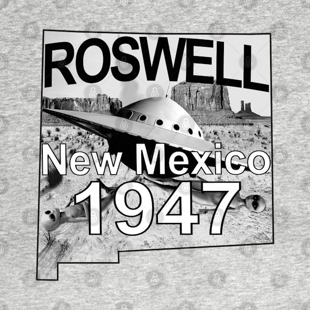 Roswell New Mexico 1947 UFO Aliens by blueversion